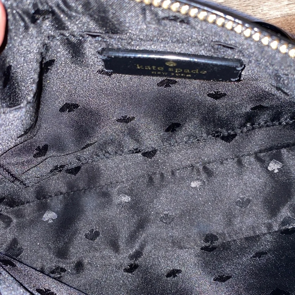 NWOT!! Kate Spade New York Black Flash Glitter Crossbody Bag